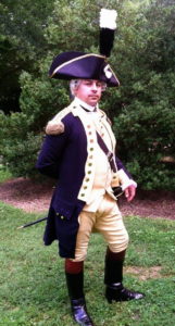 Marquis de Lafayette Portrayed by Charles Wissinger